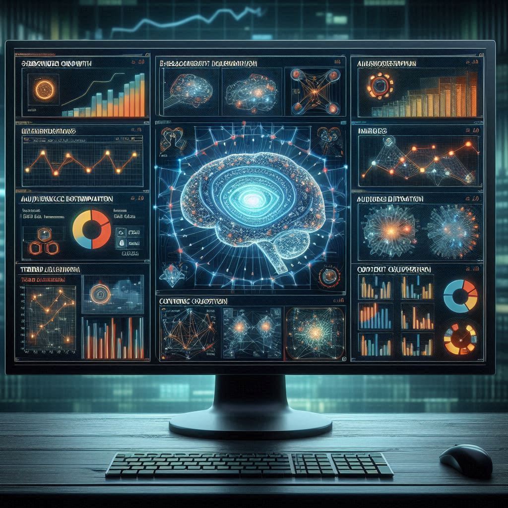 визуализация аналитики SMM по нейросетям