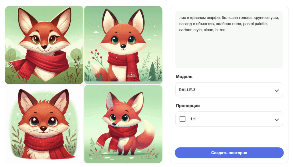 Промты для генерации изображений в нейросетях: полное руководство с примерами картинок